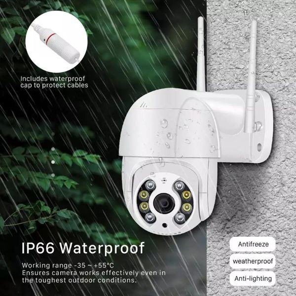 

cameras 5mp ptz ip camera wifi outdoor ai human detection audio 1080p wireless security cctv p2p rtsp 4x digital zoom