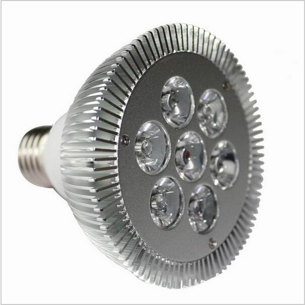 

bulbs wholesales ce&rohs 7x3w 30 24pcs/lot led lamp white cree