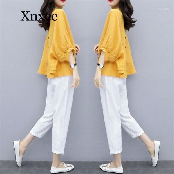 

spring summer women's suit tracksuit women clothes 2 piece set outfits and pants elegant white casual tracksuits, Gray