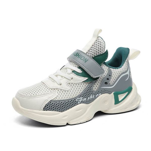 

athletic kids shoes sports footwear tennis boys children d1732, Black