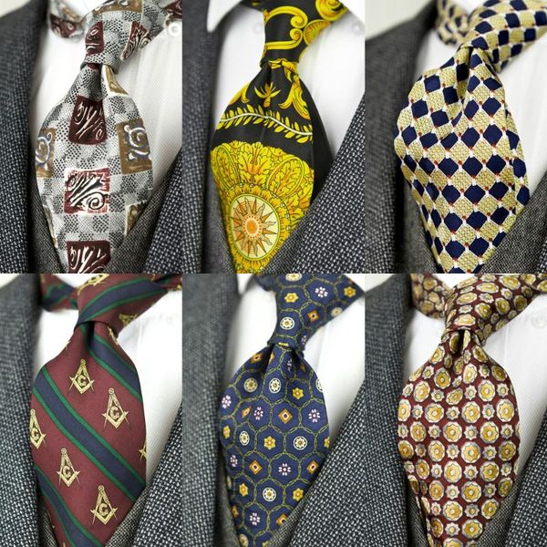 

Bow Ties Printed Vintage Pattern Abstract Character Multicolor 10 CM Mens Necktie 100% Silk Printing Handmade Unique, Black;gray
