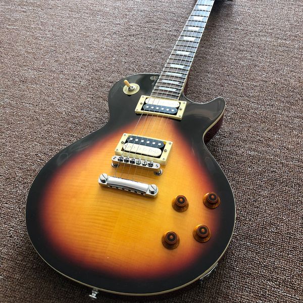 

electric guitar,rosewood fingerboard,maple sunburst