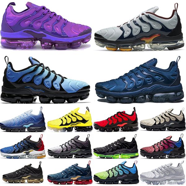 

r tn plus running shoes for men women triple black white cherry fresh atlanta hyper blue #99 bred dark stucco mens trainers sport sneakers s