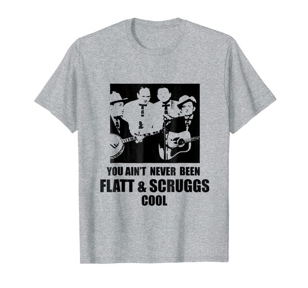 

flatt scruggs cool t-shirt, White;black