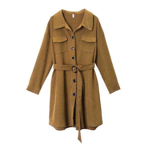 

perhaps u solid turn down collar long sleeve full sleeve short mini dress pocket sash shirt dress black d1530 210529, Black;gray