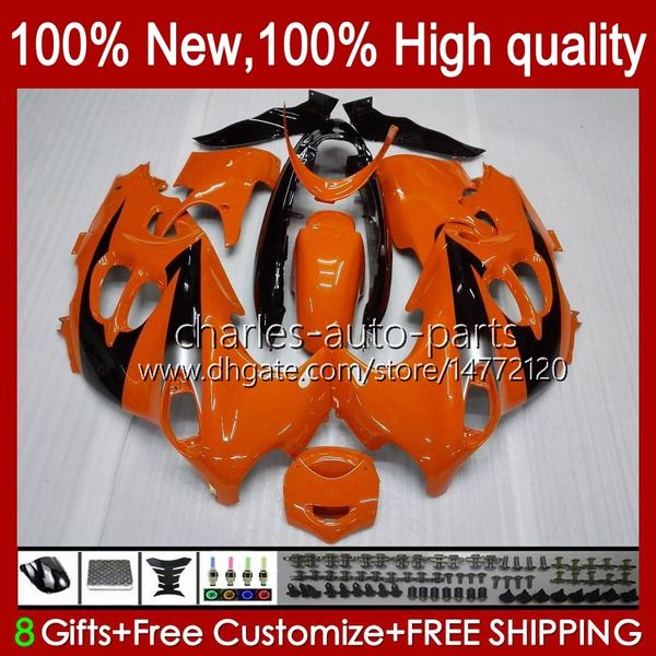 Corpo per SUZUKI GSXF750 GSXF600 KATANA GSXF 600 750 CC 600CC 750CC 1998 1999 2000 2001 2002 29No.72 GSX750F GSXF-600 GSXF-750 GSX600F 98 99 00 01 02 Carenatura arancione scuro