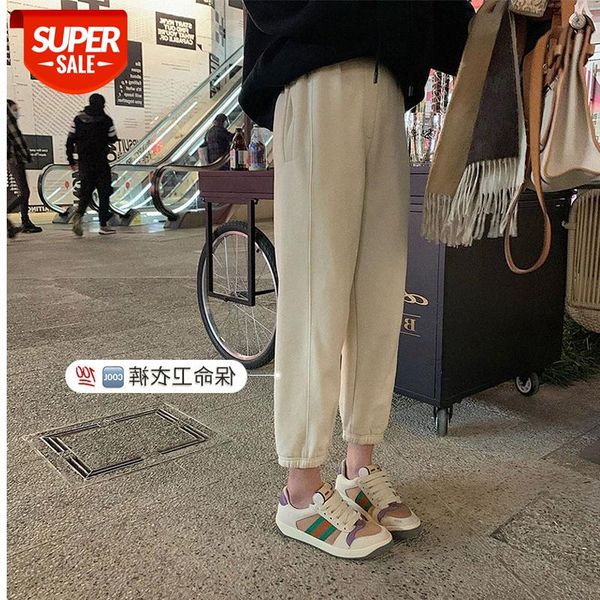 

[life-saving sweatpants] wearing casual pants with velvet and thickening, women are thin all-match, feet on behalf of hair #0i6h, Black;white