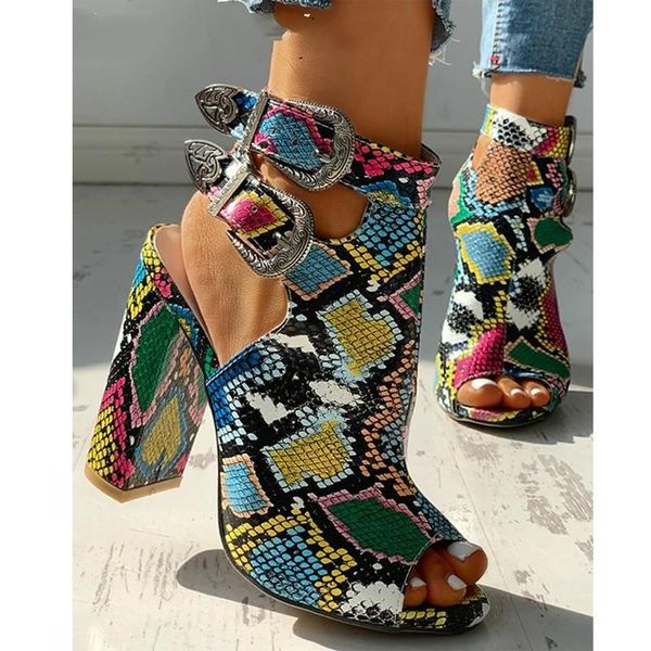 

women shoes 2021 spring nightclub serpentine high heels platform sandals 10cm fashion party wedding dress, Black