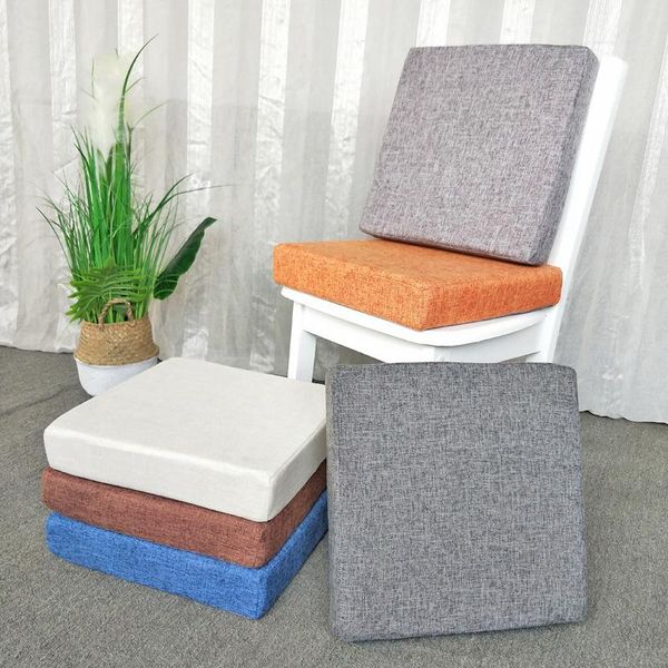 

cushion/decorative pillow solid color sponge cushion simplicity comfortable flax sofa non-slip buddha pad thicken household products high qu