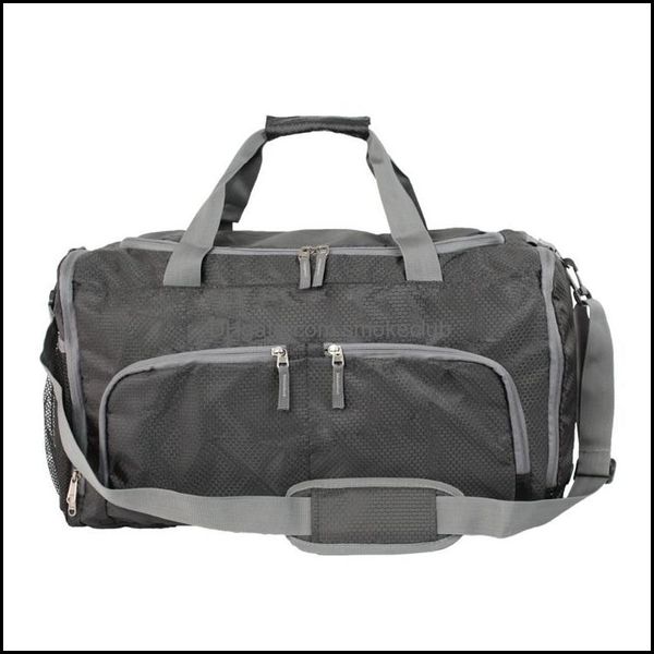 Outdoor-Taschen im Freien, groß, faltbar, für Fitnessstudio, Herren und Damen, wasserdicht, für Sporttraining, Fitness, Reisen, Handtasche, Yoga-Matte, Reisetasche mit Schuhen, Vergleich