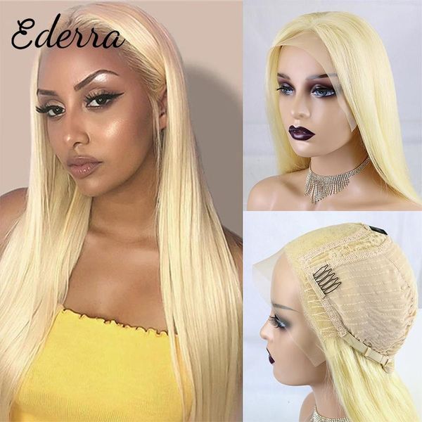 

lace wigs 13x4 613 blonde front human hair brazilian straight transparent frontal wig with baby 150% remy, Black;brown