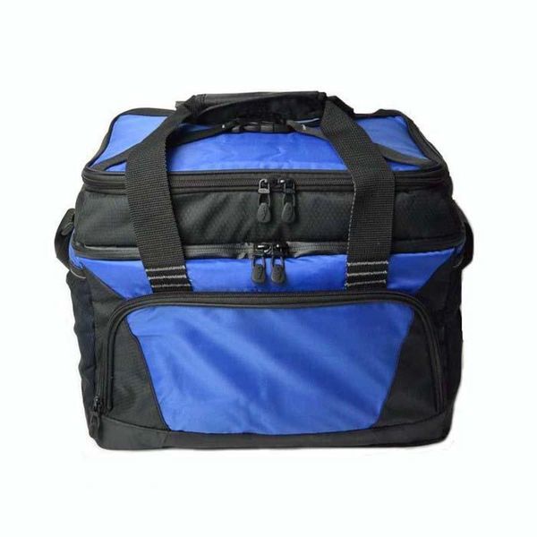 

ice packs/isothermic bags thicken double compartment cooler bag thermal picnic lunch box insulated drinks cans cool pack vehicle insulation