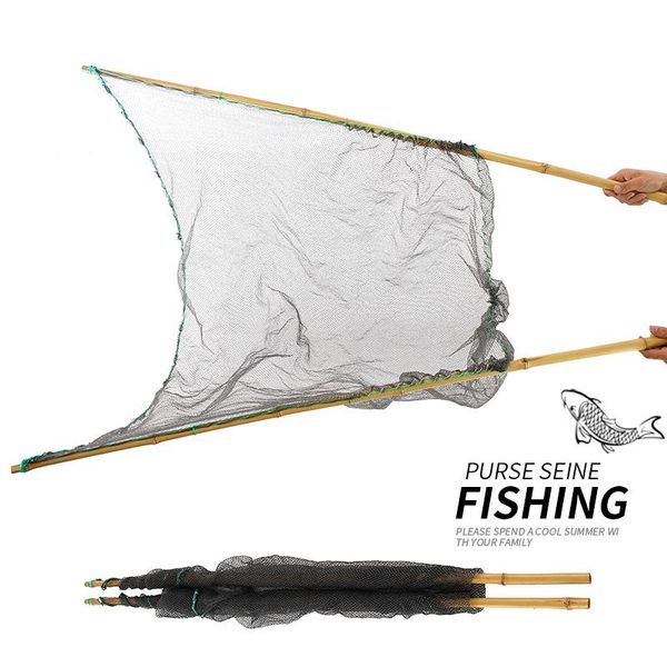 

outdoor fishing net catch fish shrimp crab small encryption seine dip accessories
