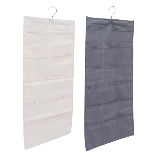 

storage boxes & bins 2pcs 30 compartments double-sided bags underwear socks