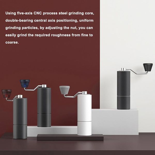 

manual coffee grinders timemore chestnut c2 grinder portable hand grind machine mill with double bearing positioning