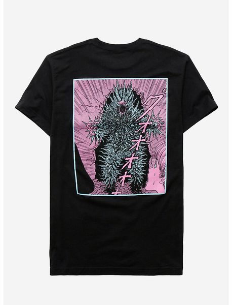 

junji ito spiral spikes t-shirt, White;black