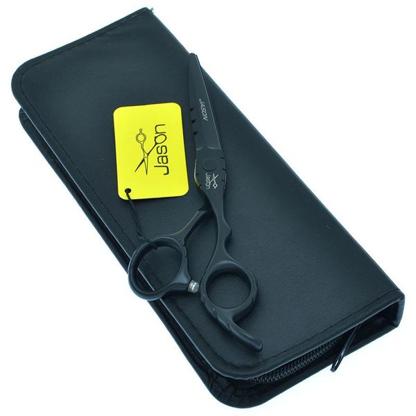 

hair scissors jason 5.5/6 inch hairdressing cutting thinning shears with bag barber accessories salon haircut tools a0063d