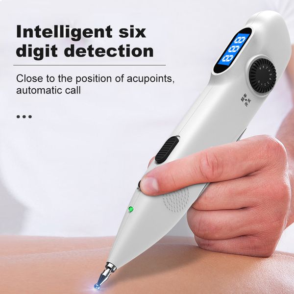 

electric acupuncture pen auto find point massage body massager device muscle stimulator therapy usb rechargeable acupoint pen