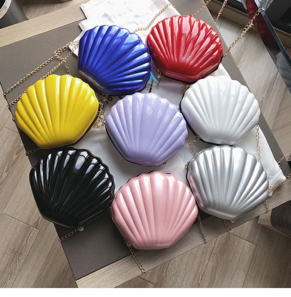 

2021 shoulder banquet women's shell shaped evening candy bag