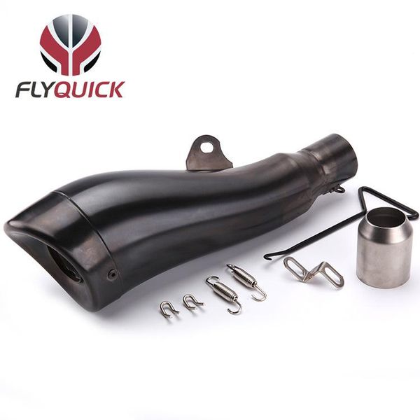 

manifold & parts motorcycle refitting accessories personalized dolphin exhaust pipe jicun large displacement straight street car scorpio