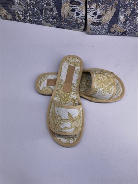 

2021luxuries designer men's women's slippers sandals shoes slide summer fashion wide flat flip flops, Black