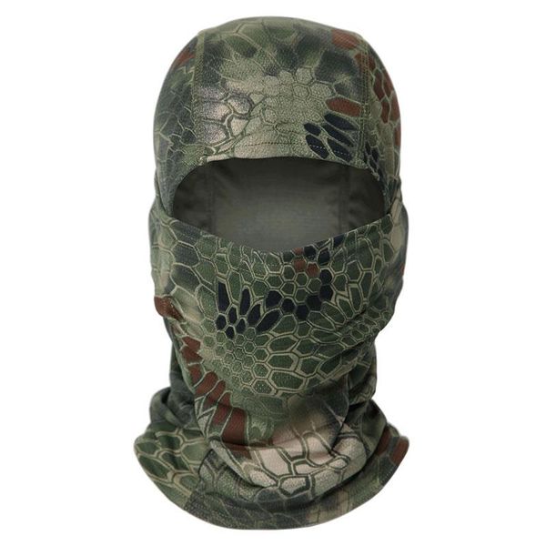

multicam cp camouflage tight balaclava tactical hunting outdoor military motorcycle ski cycling full face for mask caps & masks, Black