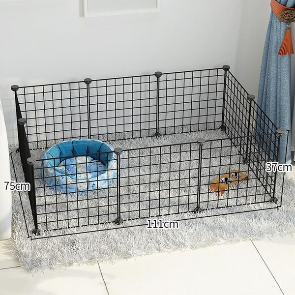 

cat beds & furniture assembly pet playpen iron fence puppy kennel house exercise training kitten space dogs supplies rabbits guinea pig cage