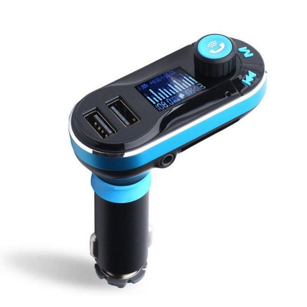 

car bluetooth mp3 player fm transmitter radio adapter usb charger flash disk quick charge lcd music speaker call & mp4 players