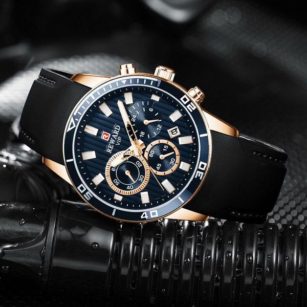 

wristwatches military men's watches silicone strap quartz fashion male clock sport wristwatch relogio masculino, Slivery;brown