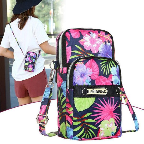 

evening bags fashion women's bag mobile phone female mini crossbody sports arm wrist for women 2021 summer travel shoulder