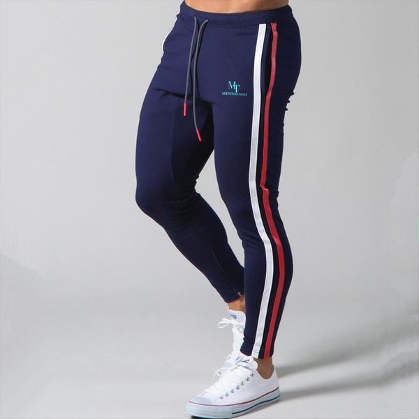 

joggers sweatpants autumn casual gym women pants fitness workout slim trousers male running sport training cotton track, Black
