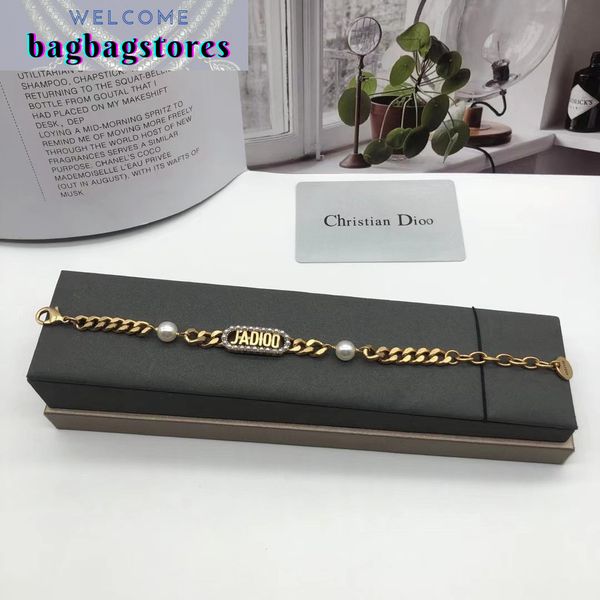 

d link bracelets jewelrylink chain family / cd letter pearl of dijia, Black