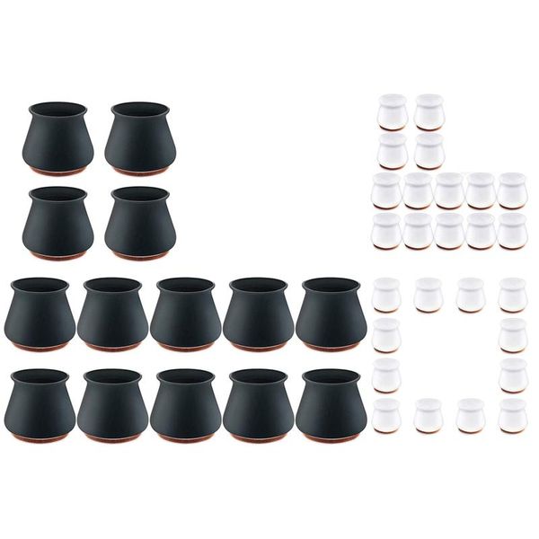 

chair covers silicone leg protection cover, with felt, suitable for hardwood floors elastic guards to protect the floor