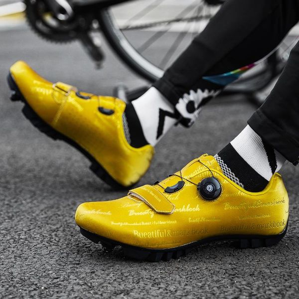 

cycling footwear sapatilha ciclismo mtb shoes men spd road bike sneakers professional sport self-locking ultralight bicycle, Black