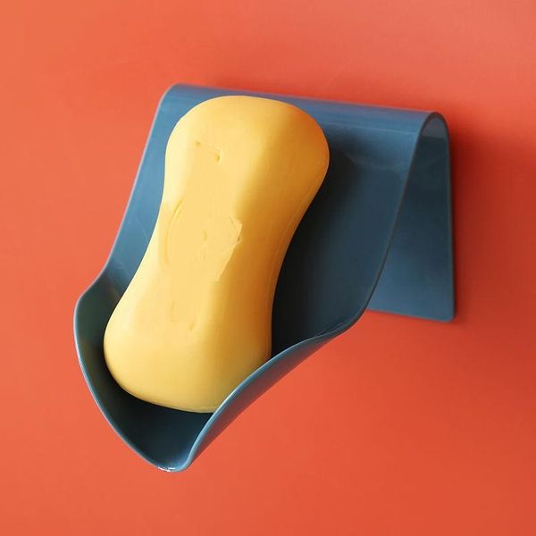 

soap dishes bathroom toilet dish box shelf wall-mounted drain perforated kitchen