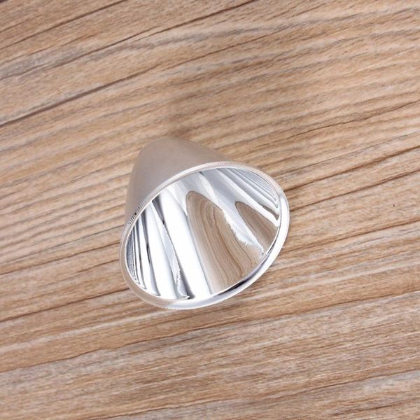 

lamp covers & shades 10pcs replacement aluminum reflector cup for c8 xm-l led spotlight torch diy light weight high power