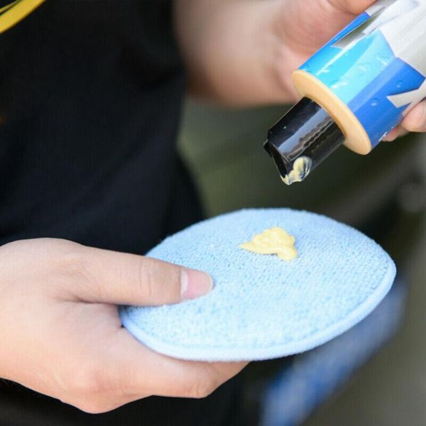 

wax waxing sponge 5 inches accessories car cleaning pad detailing microfiber
