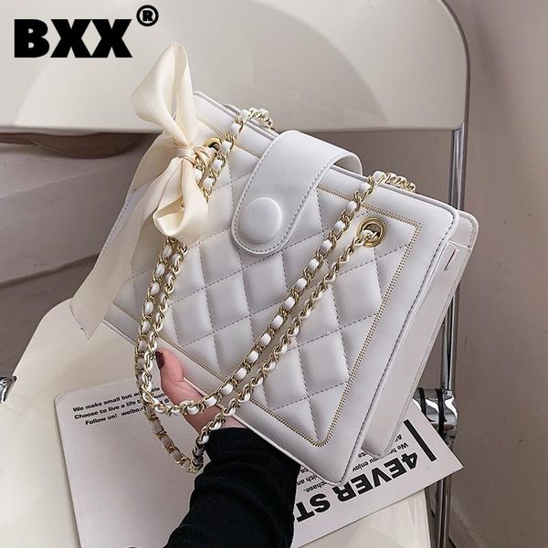 

[bxx] simple solid color pu leather crossbody bags for women 2021 summer shoulder bag trending luxury hand hs216 cross body