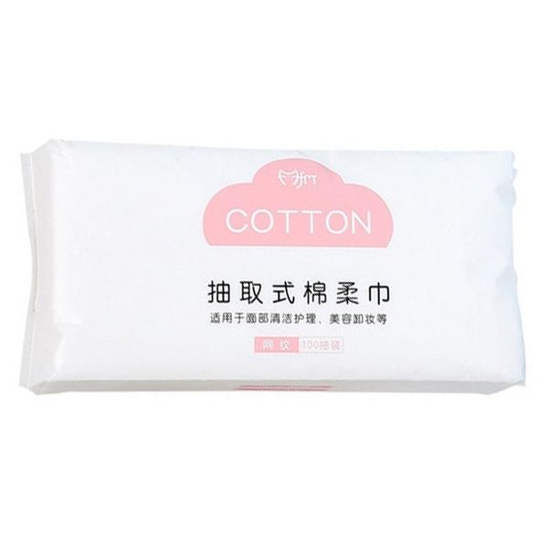 

towel 100pcs disposable facial tissue cotton soft portable wet and dry