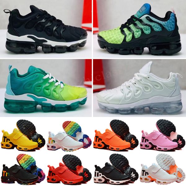 

tn plus kids shoes pink sea bleached coral pure triple black white red lemon lime bumblebee voltage purple men women sneakers