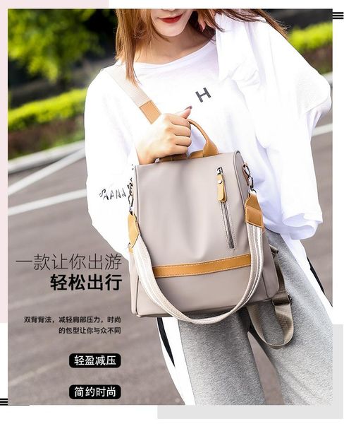

backpack 2021 ladies shoulder bag sweet lady fashion casual large capacity anti-theft