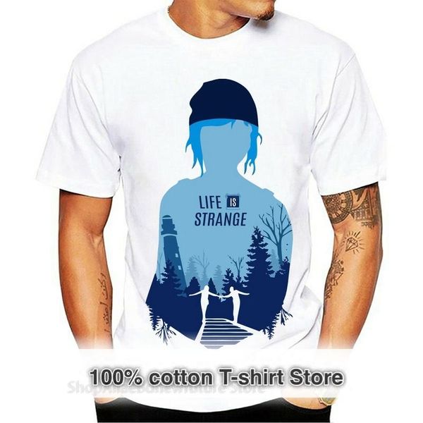 

men's t-shirts life is strange white s-3xl tee shirt, White;black