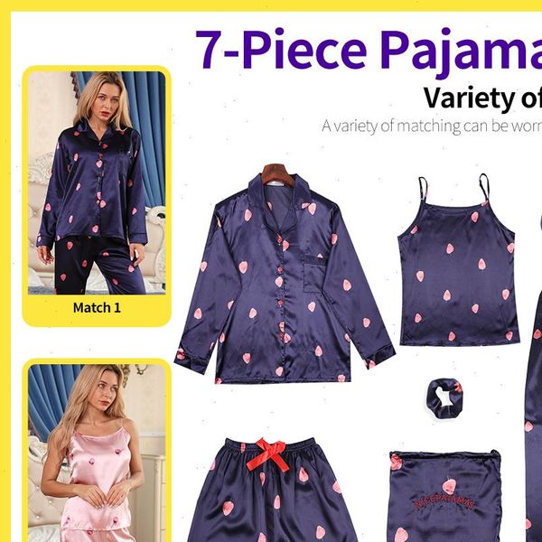 

pajamas sets and shorts women sleepwear sleeveless silk striped nightwear domestic wear spring summer autumn homewear, Black;red