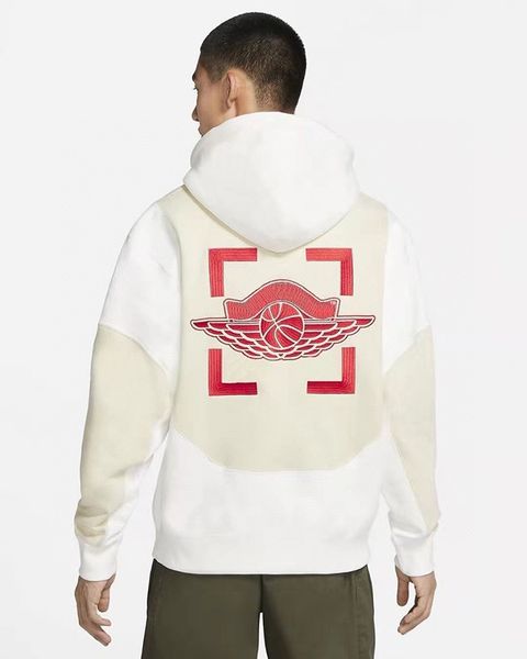 

21fw autumn winter usa collaborate basketball patchwork hoodie skateboard embroidery logo hoody streetwear hooded sweatshirt, Black