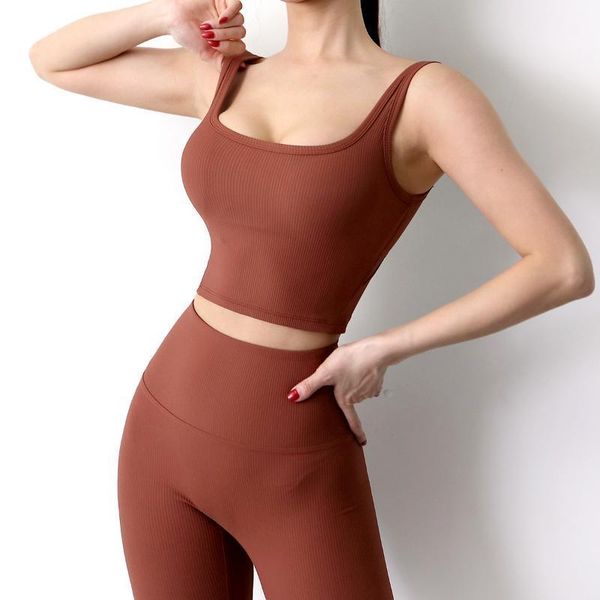 

seamless sports women's yoga bra breathable crop running vest push up female fitness athletic sportswear