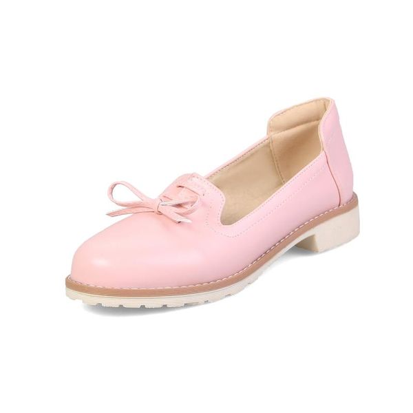 

dress shoes 18 years with comfortable spring low heel side shallow mouth size 43 yards 33 - round head single 18614 students, Black