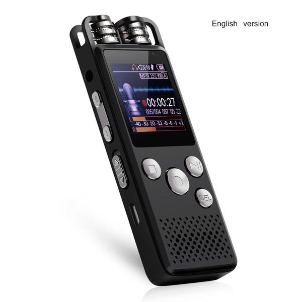 

digital voice recorder portable usb multi-function intelligent noise reduction display built-in microphone for lectures training meetings