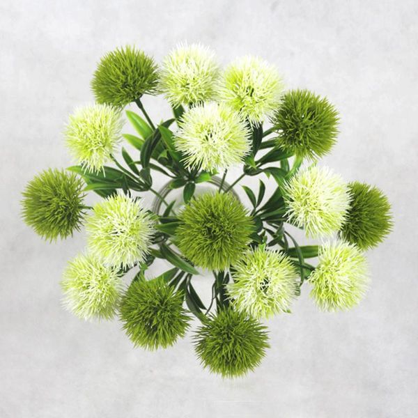 

decorative flowers & wreaths 10 heads dandelion artificial simulation fake flower bouquet bedroom living room home decor party wedding