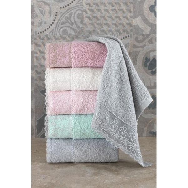 

towel lace 100% cotton 5-piece hand