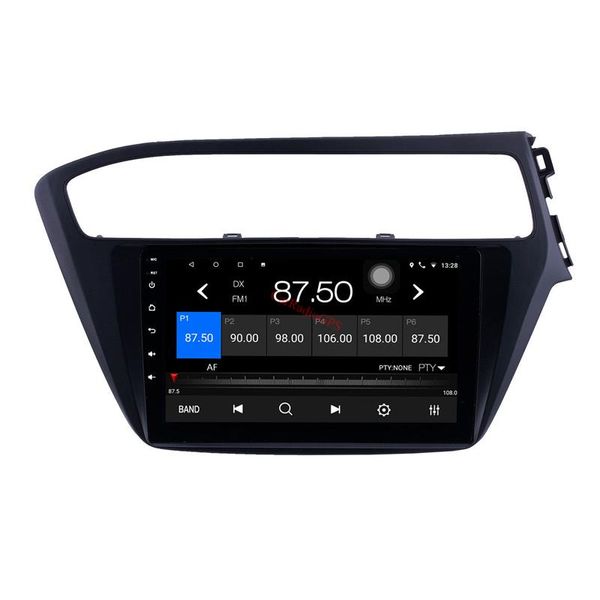 Android Car DVD Player HD Touchscreen Radio automático de 9 polegadas para 2018-2019 Hyundai i20 RHD com música de suporte musical OBD2
